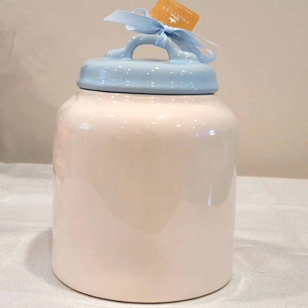 NWT Rae Dunn Disney A Dream Is A Wish Cinderella Canister Cookie Jar - Picture 5 of 14
